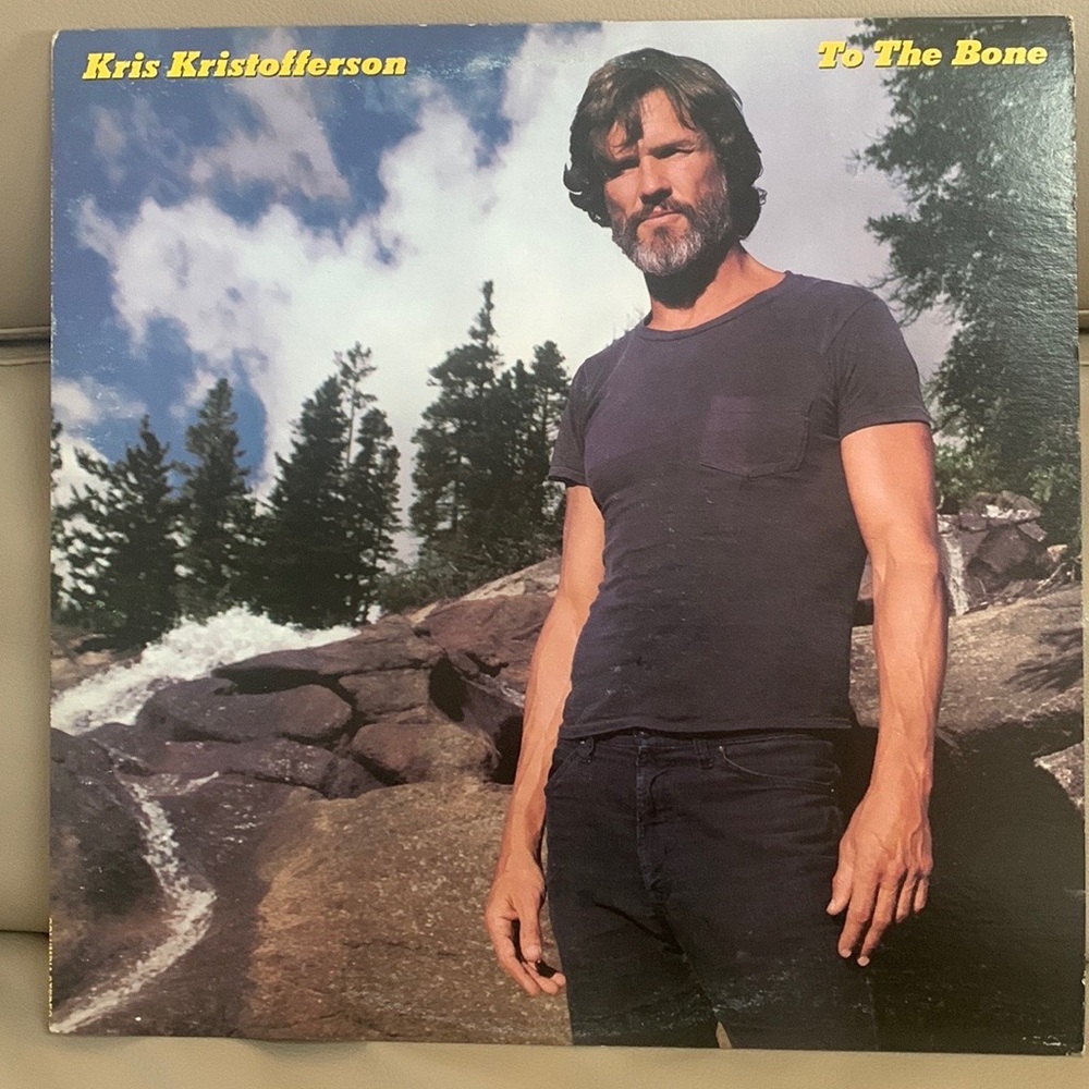 Kris Kristofferson To The Bone 1981 Vinyl Record